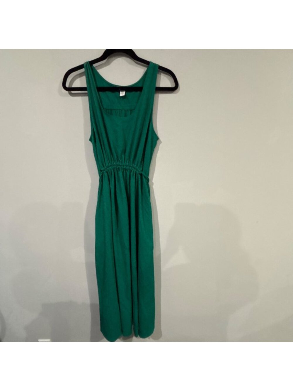 Athleta Green Echo Sleeveless Midi Dress Size M